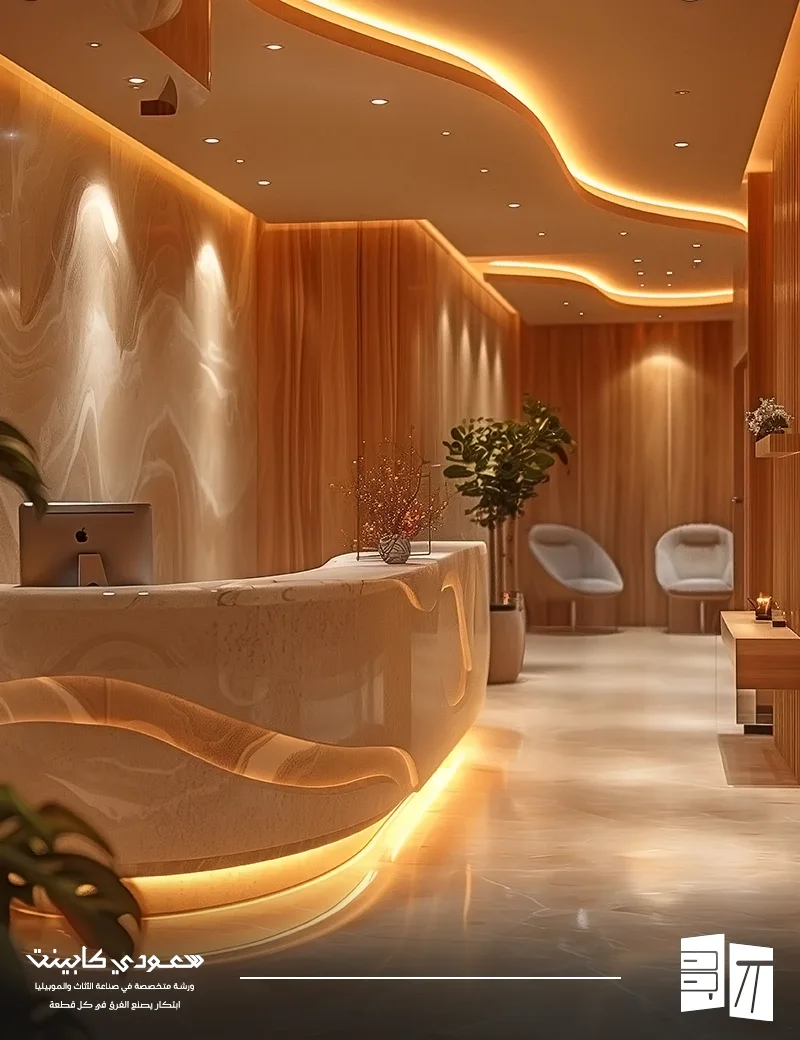 ديكور استقبال مكاتب