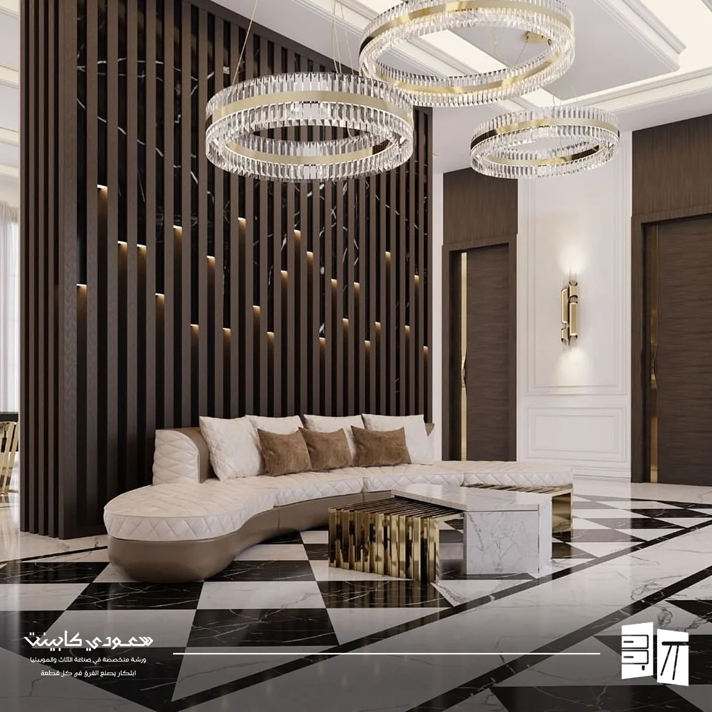 ديكورات استقبال مجالس الرياض