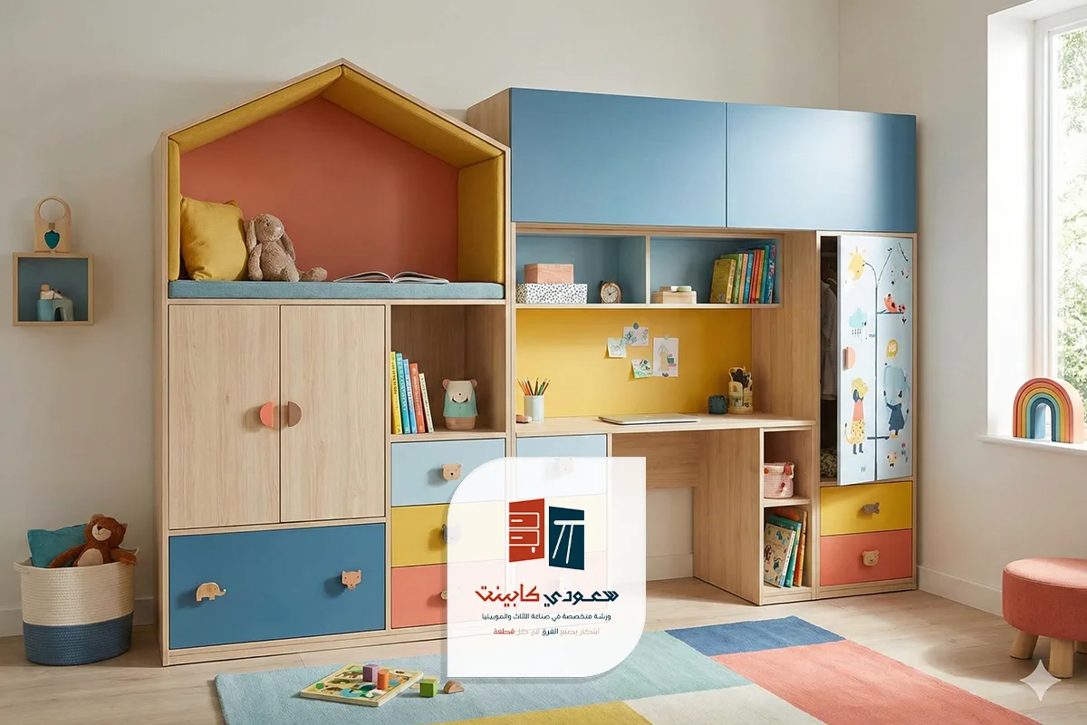 تفصيل دواليب ملابس للأطفال بالرياض