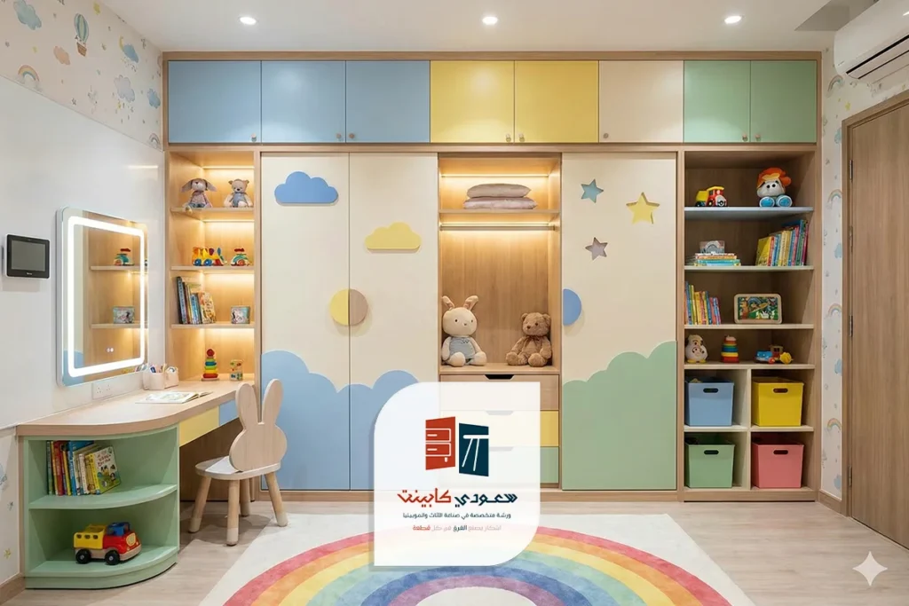 دواليب لغرف الأطفال الرياض