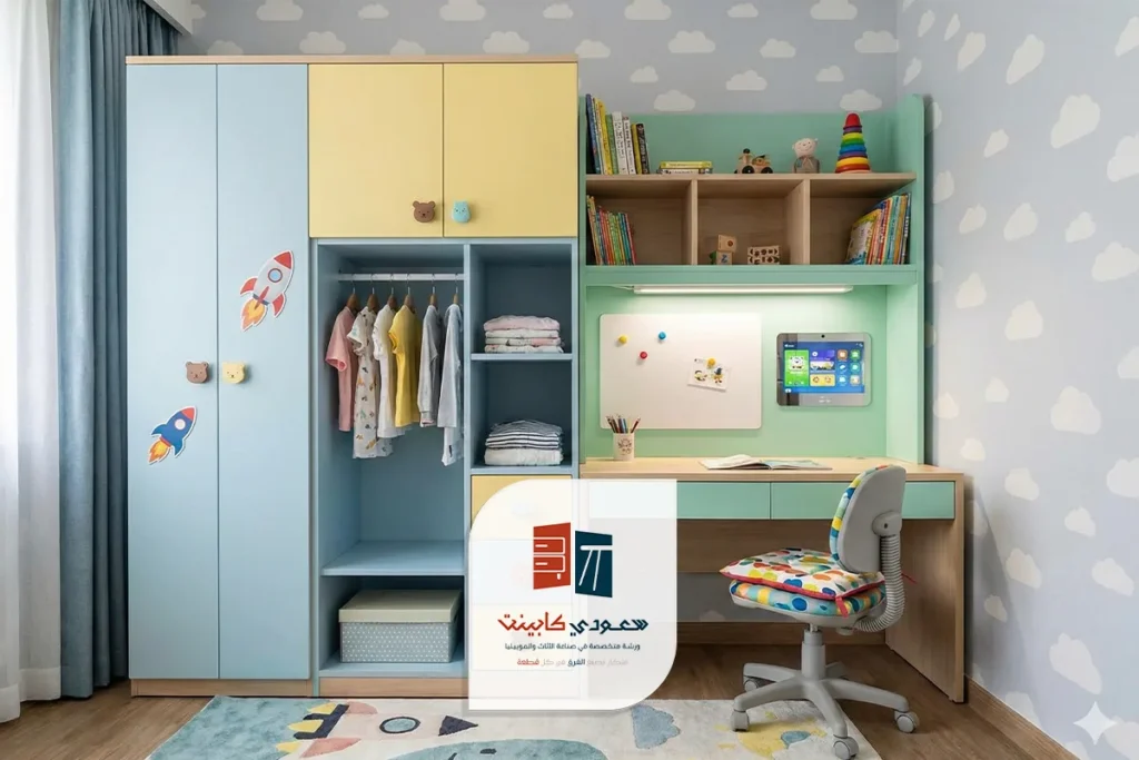 دواليب ملابس لغرف الأولاد