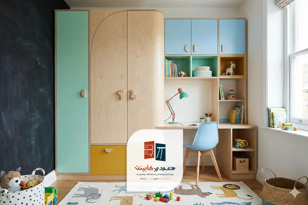 دولاب ملابس غرف اطفال من أعمالنا في الرياض