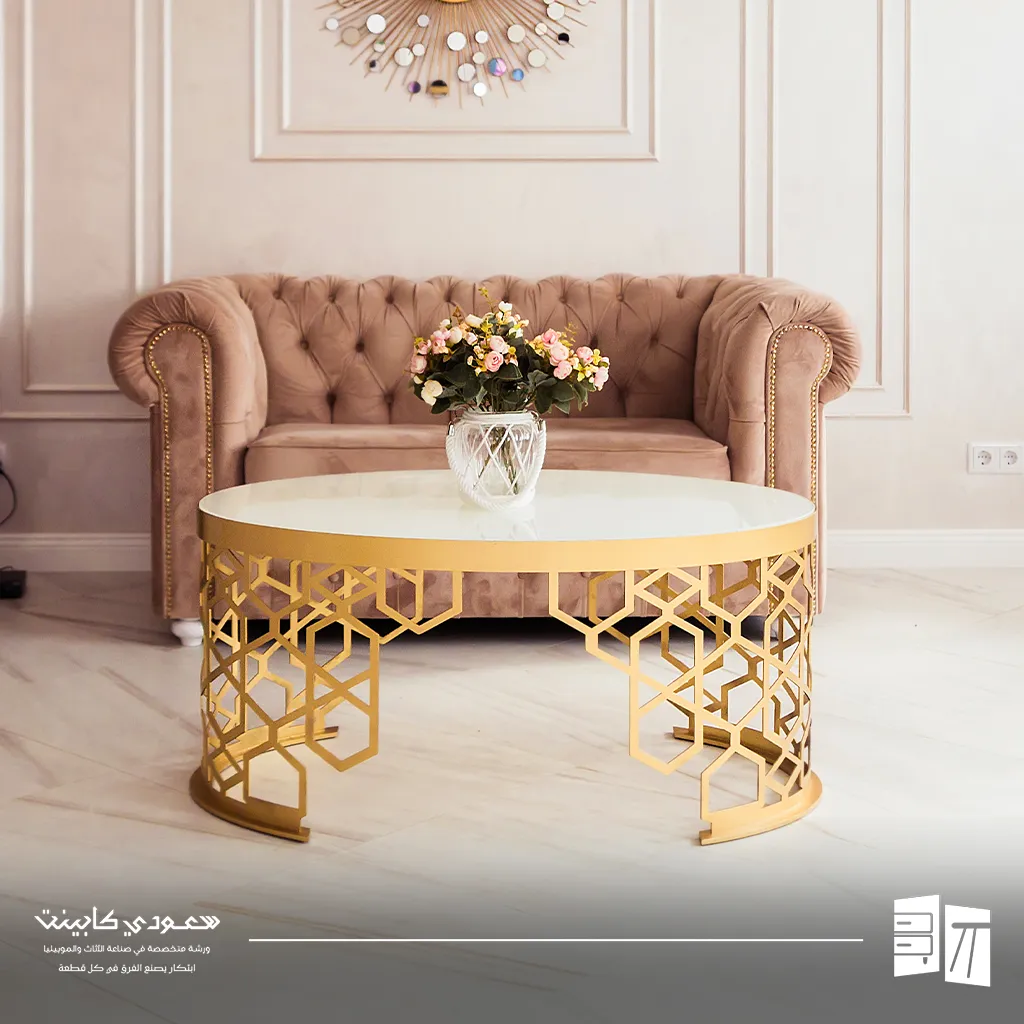 طاولات استيل من أعمالنا بالرياض