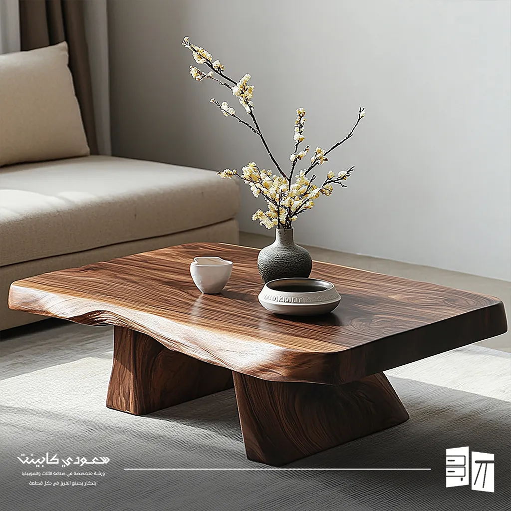 طاولات قهوة خشب